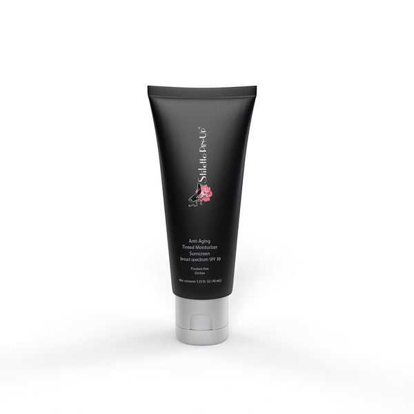This formula contains the anti-oxidants of Vitamin A &amp; E and extracts of pomegranate and white tea. It is also Paraben free, Cruelty-free and oil-free. It is a 3 in one must have containing a great moisturizer, a blended subtle tinted color and of course a sun protection factor of SPF 30. Great for Women, Men, and Teens! Fabulous for every day without a heavy make-up look. The formula comes in 2 shades that will be a fit for most every skin type.